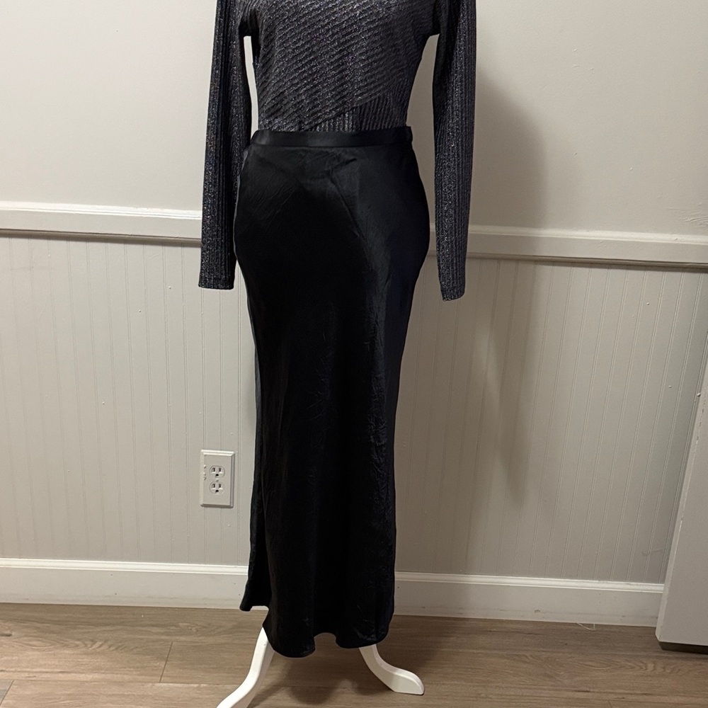 All Saints Black Long Sleeve Bodysuit - Picture 9 of 10